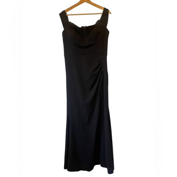 NWT Xscape Black Off The Shoulder Gown - Picture 3 of 11